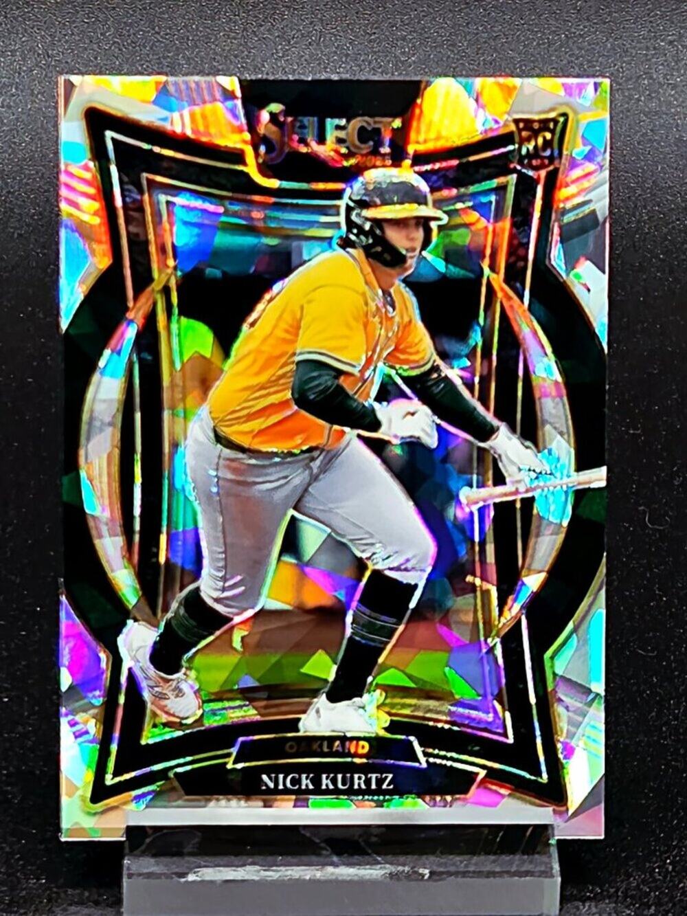 Nick Kurtz Select Ice Prizm RC Athletics Top Prospect